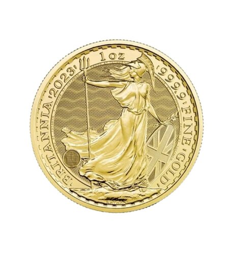 Britannia 1 uncia aranyérme 999.9