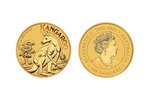 1 uncia aranyérme - Kangaroo-II. Erzsébet királynő