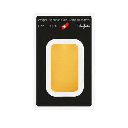 Argor Heraeus 1 uncia befektetési arany hátlap | © Correct Gold