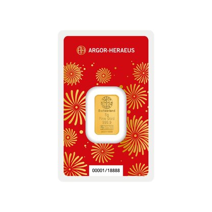 Argor Heraeus Ló éve 5 gramm aranylapka | © Correct Gold
