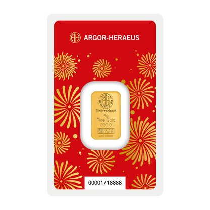 Argor Heraeus Ló éve 5 gramm befektetési aranylapka | © Correct Gold