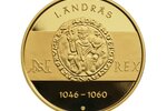 Befektetési aranyérme - I. András arany emlékérme - „Országépítő királyok Árpád dinasztiájából” sorozat | © Correct Gold