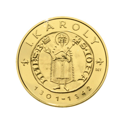 Befektetési aranyérme - I. Károly aranyforintja arany emlékérme | © Correct Gold