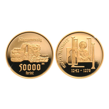 Befektetési aranyérme - Szent Margit arany emlékérme | © Correct Gold