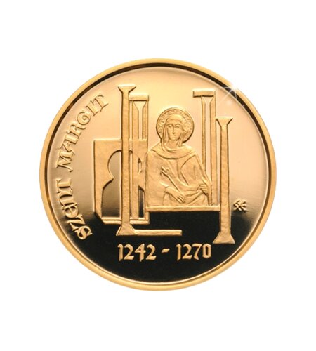 Befektetési aranyérme - Szent Margit arany emlékérme | © Correct Gold