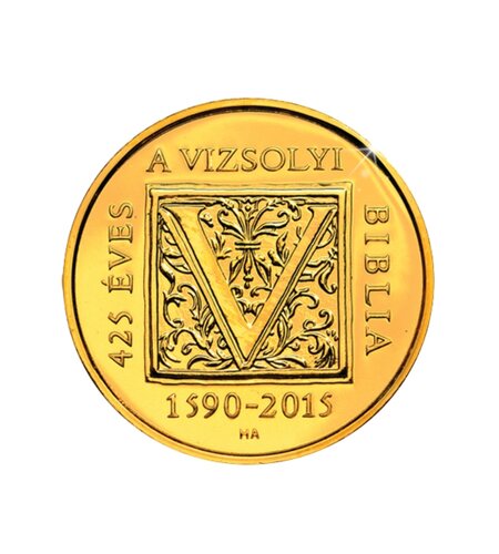 Befektetési aranyérme - Vizsolyi Biblia arany emlékérme | © Correct Gold