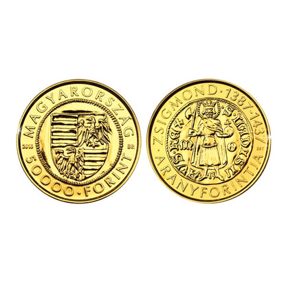 Befektetési aranyérme - Zsigmond aranyforintja arany emlékérme | © Correct Gold